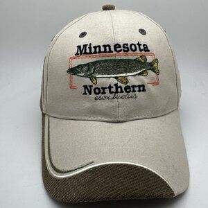 Minnesota Northern Fishing Trucker Hat Cap SnapBack Mesh